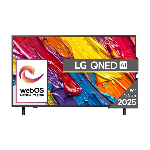 TV Set|LG|50 |4K/Smart|3840x2160|Wireless LAN|Bluetooth|webOS|Black|50QNED82A3B