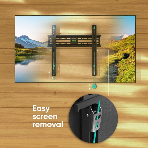 TV SET ACC WALL MOUNT /32-65 /BLACK FM2-B ONKRON