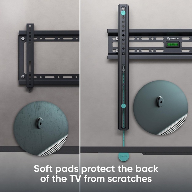 TV SET ACC WALL MOUNT /32-65 /BLACK FM2-B ONKRON