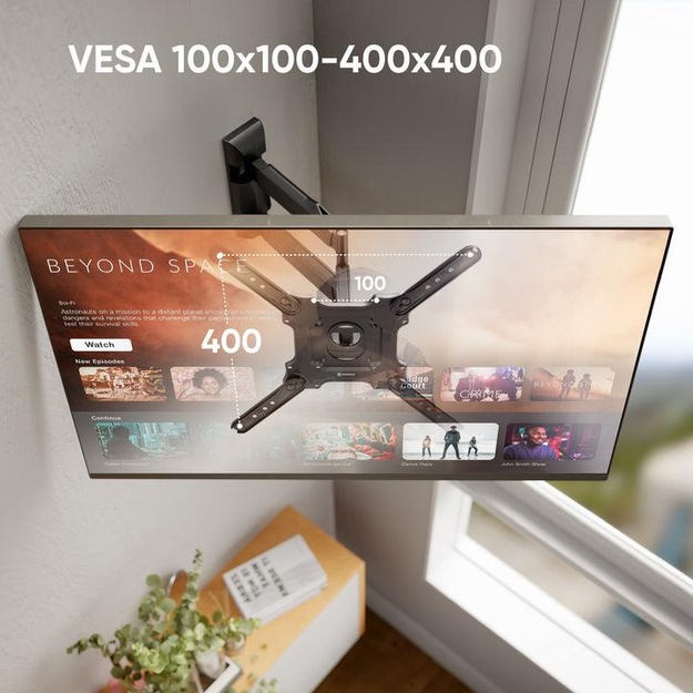 TV SET ACC WALL MOUNT /32-65 /BLACK M4-B ONKRON