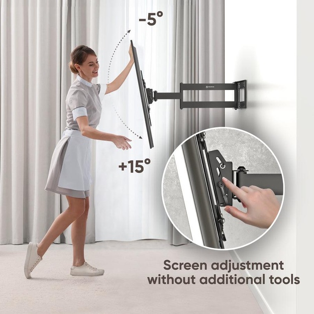 TV SET ACC WALL MOUNT/40-75 /BLACK M7L-B ONKRON