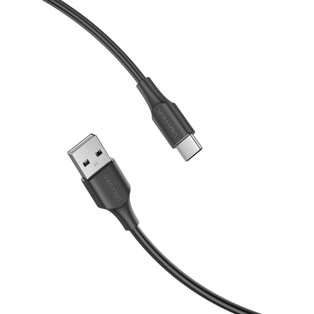 CABLE USB-C TO USB2.0/0.5M BLACK CTHBD VENTION