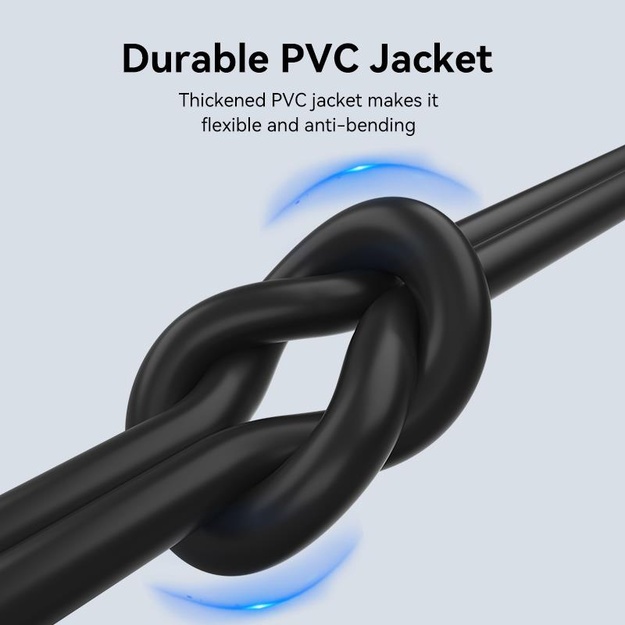 CABLE USB-C TO USB2.0/0.5M BLACK CTHBD VENTION