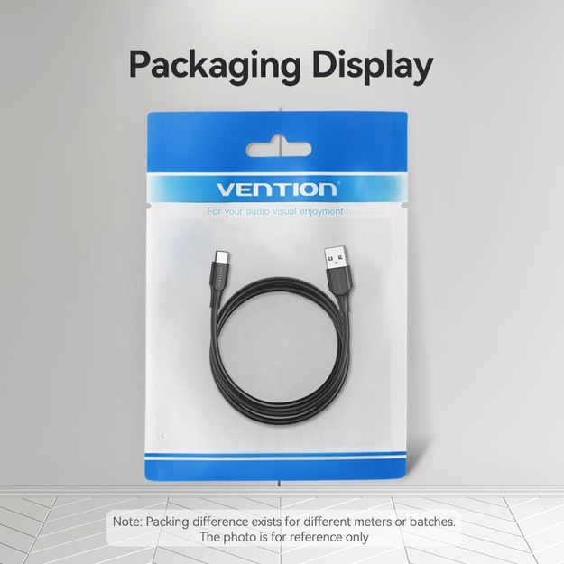 CABLE USB-C TO USB2.0/0.5M BLACK CTHBD VENTION