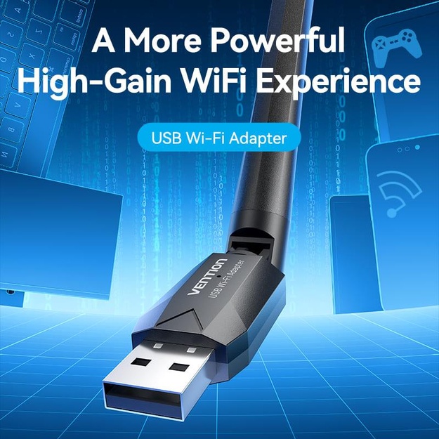 WRL ADAPTER USB 650MBPS/DUAL BAND KDTB0 VENTION