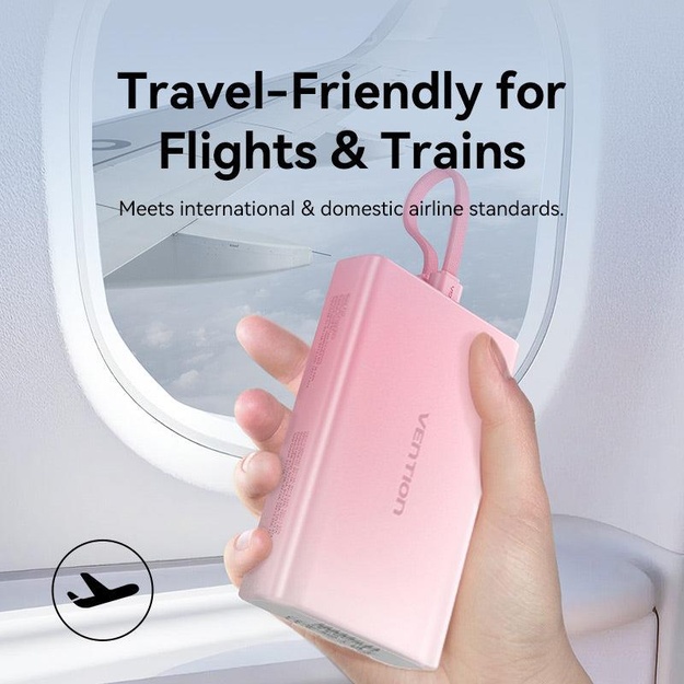POWER BANK USB 10000MAH 22.5W/BLUE FHZL0 VENTION
