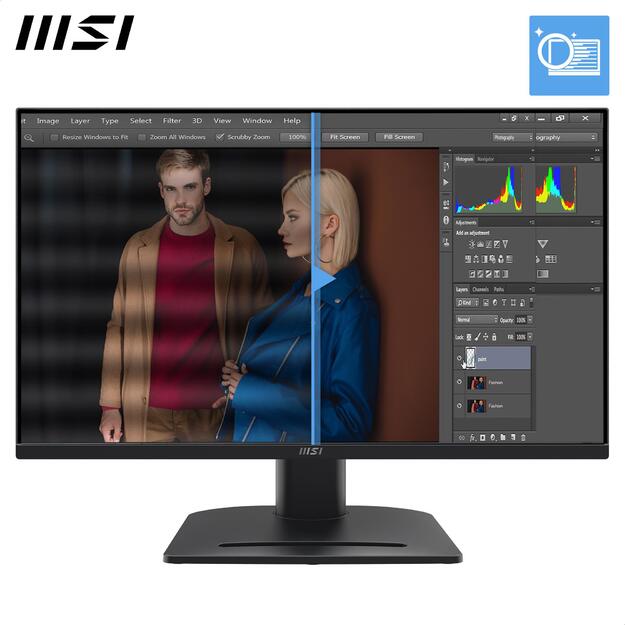 LCD Monitor|MSI|PRO MP275QPG|27 |Business|Panel IPS|2560x1440|16:9|100 Hz|1 ms|Speakers|PROMP275QPG 6