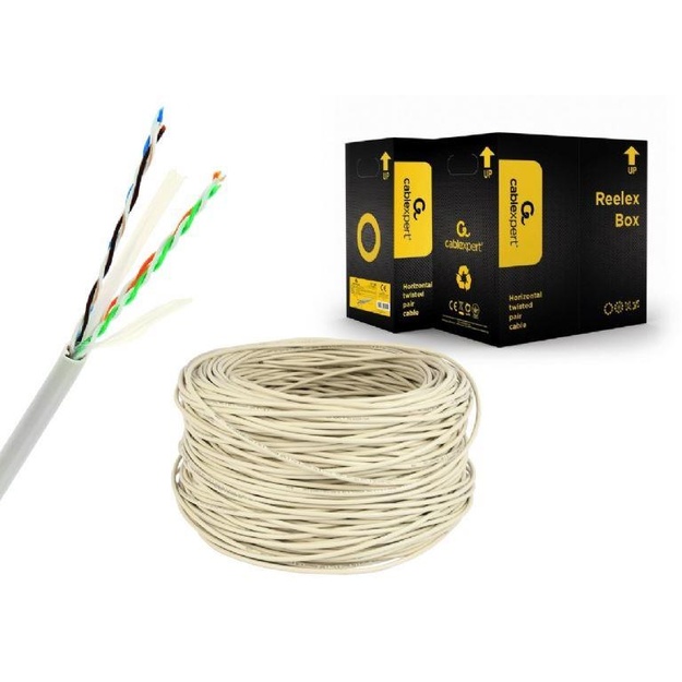 CABLE CAT6 UTP 305M GRAY/UPC-6004SE-L GEMBIRD