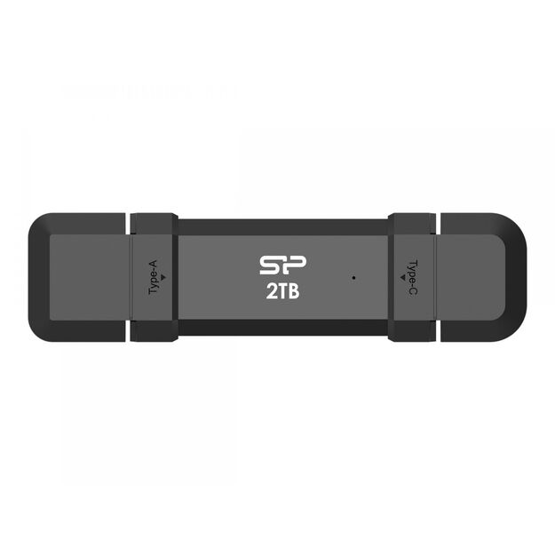 SILICON POWER DS72 1TB External SSD USB-A USB-C 1050/850MB/s Red