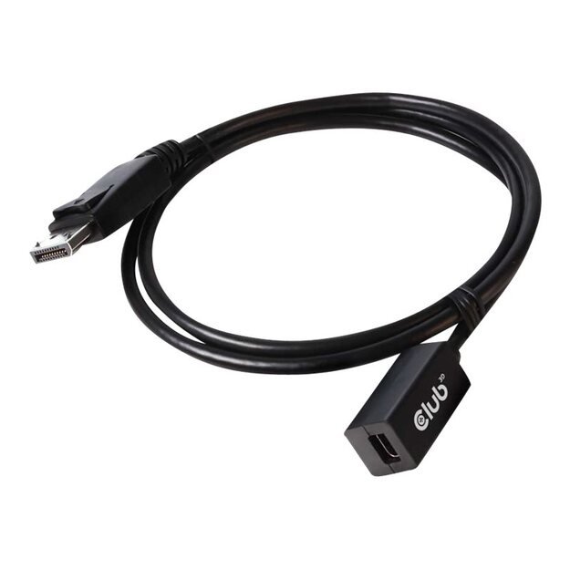 CABLE MINI DP TO DP 1M/M/F CAC-1120 CLUB3D