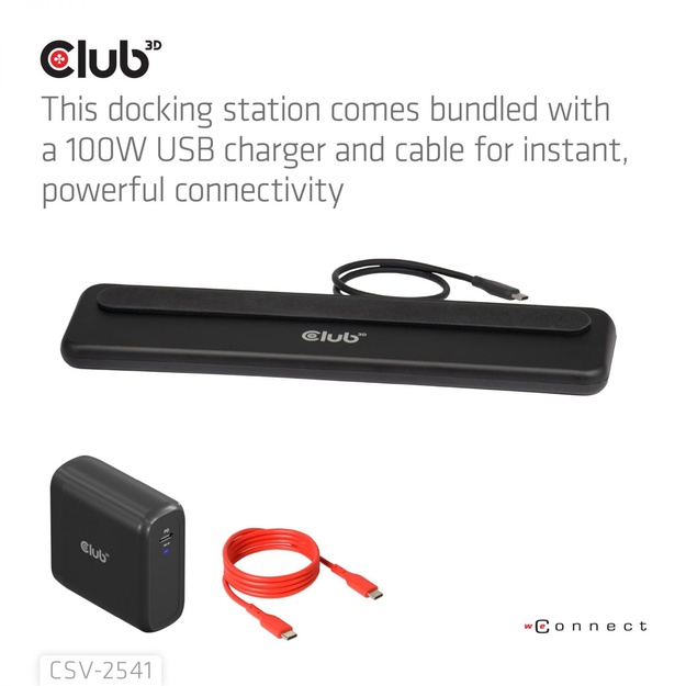 NB ACC DOCKING STATION 12IN1/USB-C 100W CSV-2541 CLUB3D