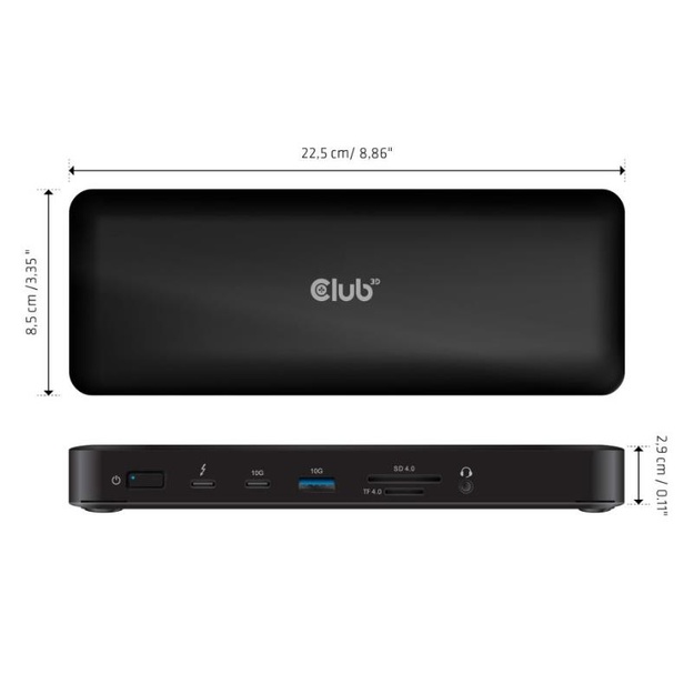 NB ACC DOCKING STATION 16IN1/THUNDERBOLT CSV-1583 CLUB3D
