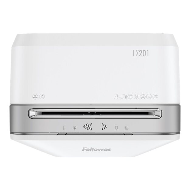 FELLOWES Powershred LX201 Micro-Cut Shredder 230V EU White 2