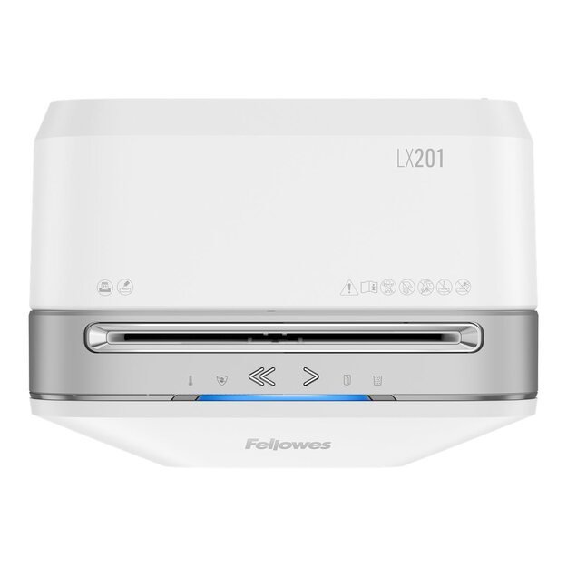 FELLOWES Powershred LX201 Micro-Cut Shredder 230V EU White 6