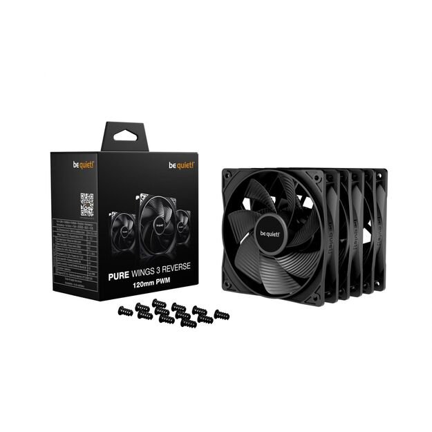 CASE FAN 120MM PURE WINGS 3/PWM 3-PACK BL137 BE QUIET 2