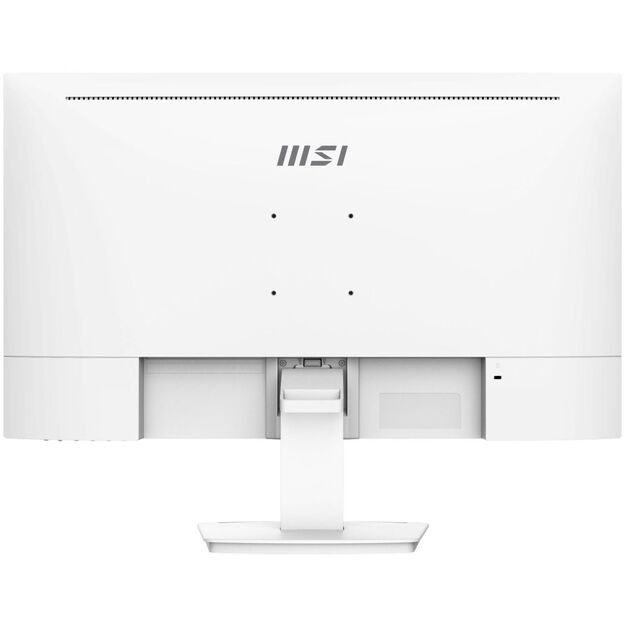 LCD Monitor|MSI|PRO MP273QW E2|27 |Business|Matte|2560x1440|16:9|100Hz|1 ms|Speakers|Colour White|PROMP273QWE2 5
