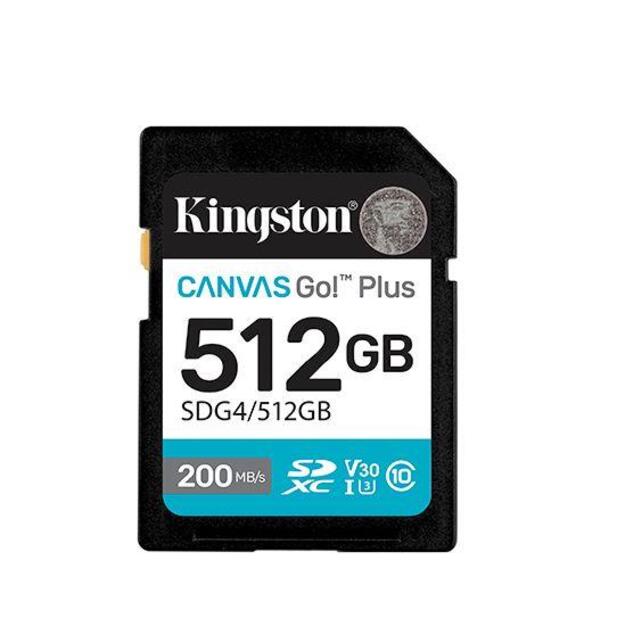MEMORY SDXC 512GB UHS-I/SDG4/512GB KINGSTON
