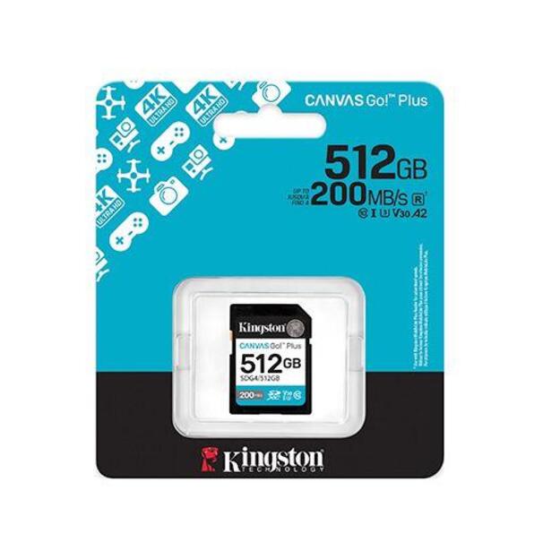 MEMORY SDXC 512GB UHS-I/SDG4/512GB KINGSTON 1