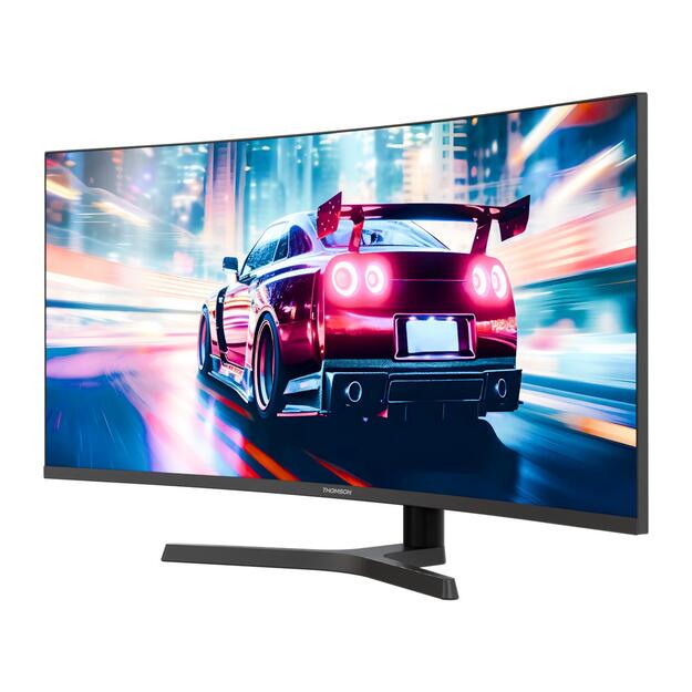 LCD Monitor|THOMSON|34  |3440 x 1440 pixels|UltraWide Quad HD|LCD|Curved|M34QG7Y14C 8