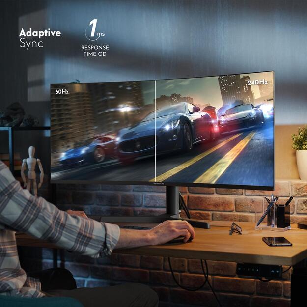 LCD Monitor|THOMSON|34  |3440 x 1440 pixels|UltraWide Quad HD|LCD|Curved|M34QG7Y14C 15