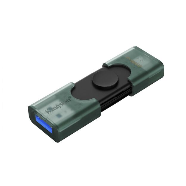 KINGSTON 256GB USB-A + USB-C 3.2 Gen 1 DataTraveler DuoG2 4