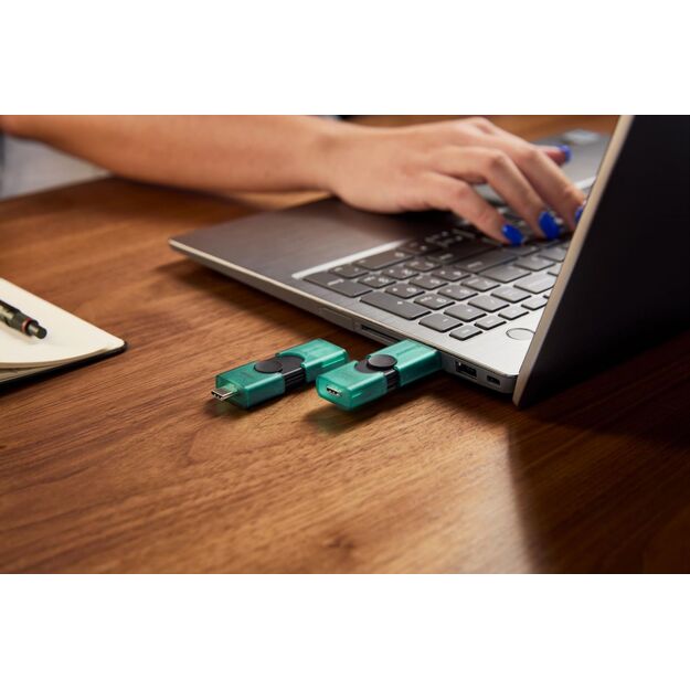 KINGSTON 256GB USB-A + USB-C 3.2 Gen 1 DataTraveler DuoG2 13