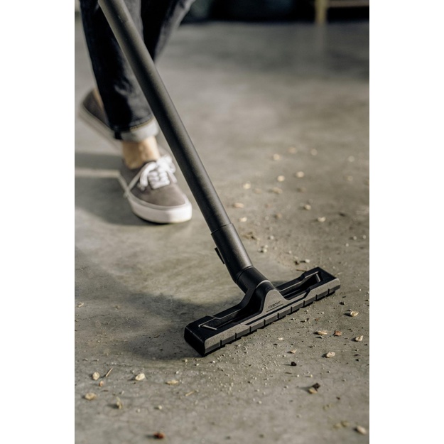 Vacuum Cleaner|KARCHER|Suction power 220 AW|Input power 1000 W|Dust capacity 15 L|Drum vacuum|Cleaning type Dry&wet|Dust container Dust bag|Colour Black/Yellow|1.628-054.0