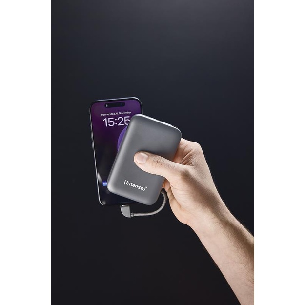 POWER BANK USB 10000MAH/GREY S10000 7333034 INTENSO