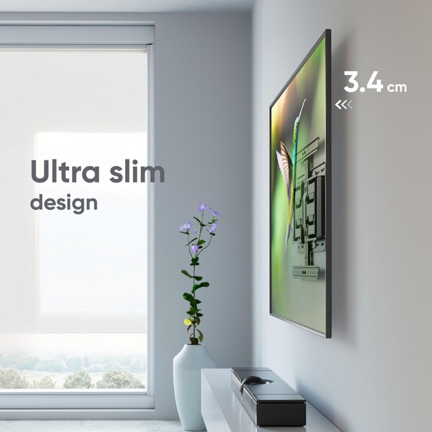 TV SET ACC WALL MOUNT /32-90 /BLACK SM6-B ONKRON