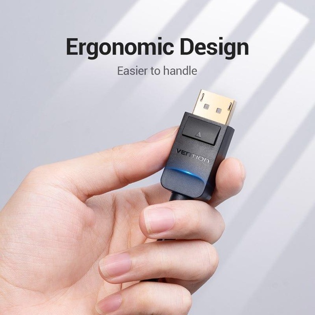 CABLE DP TO VGA 2M/BLACK HBLBH VENTION