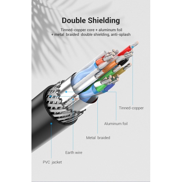 CABLE DP TO VGA 2M/BLACK HBLBH VENTION