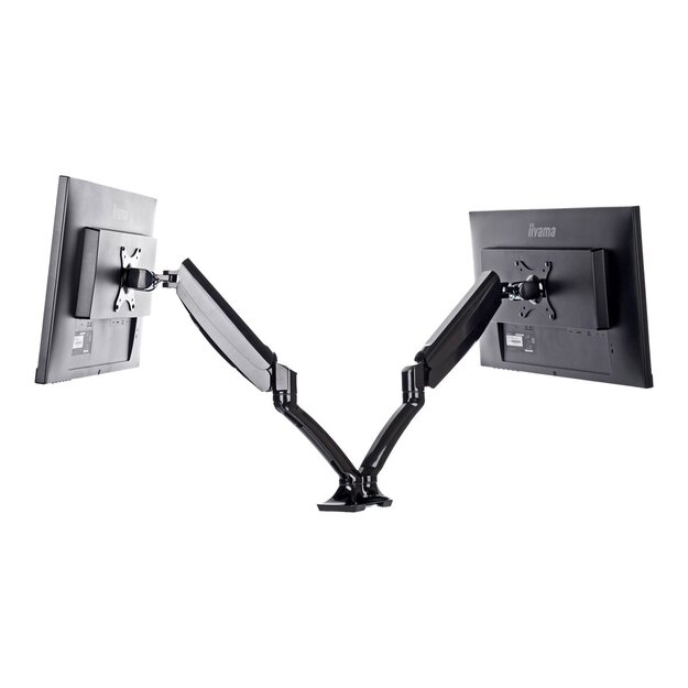 IIYAMA DS3002C-B1 ACC Flexible desk mount for dual monitor 10i-27i height adj. gas spring size VESA 75x75/100x100 1-5kg (P)