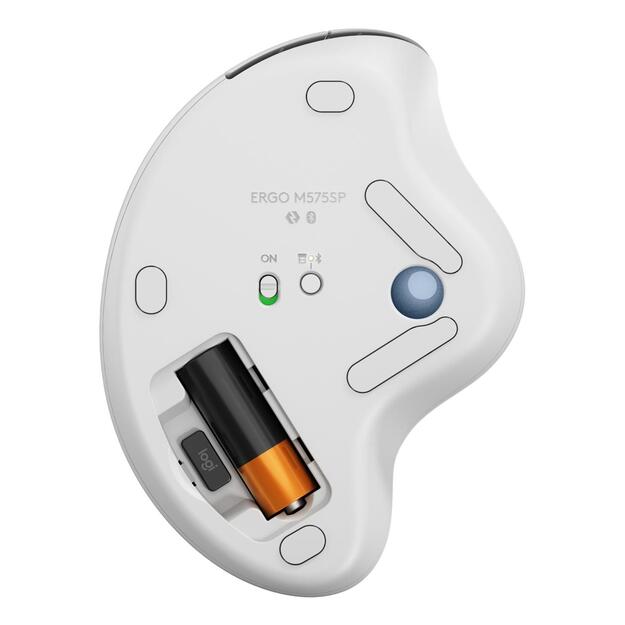 MOUSE USB TRACKBALL WRL ERGO/M575S WH 910-007030 LOGITECH