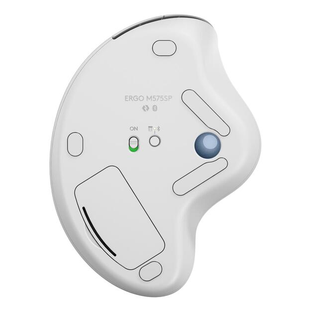 MOUSE USB TRACKBALL WRL ERGO/M575S WH 910-007030 LOGITECH