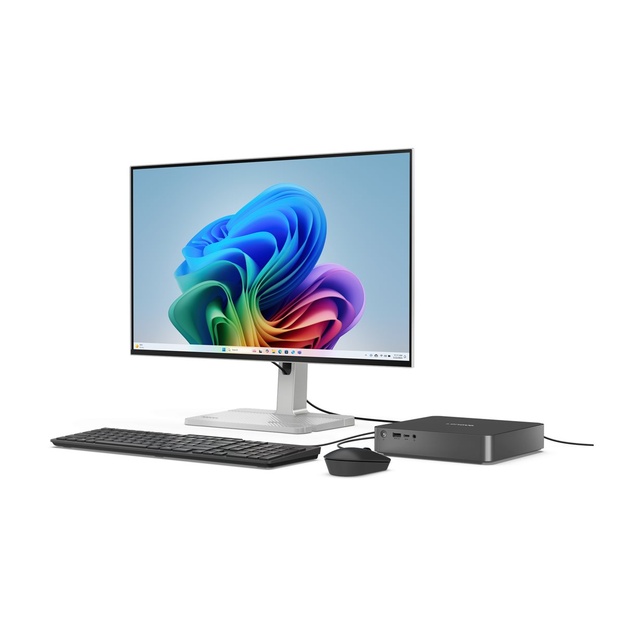 LENOVO IdeaCentre Mini 01Q8X10 Snapdragon X Plus X1P-64-100 32GB 1TB SSD M.2 2280 PCIe Qualcomm Adreno GPU W11H 2YR Carryin