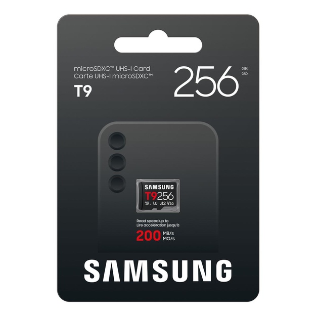 MEMORY MICRO SDXC T9 256GB/V30 MB-MH256T/WW SAMSUNG