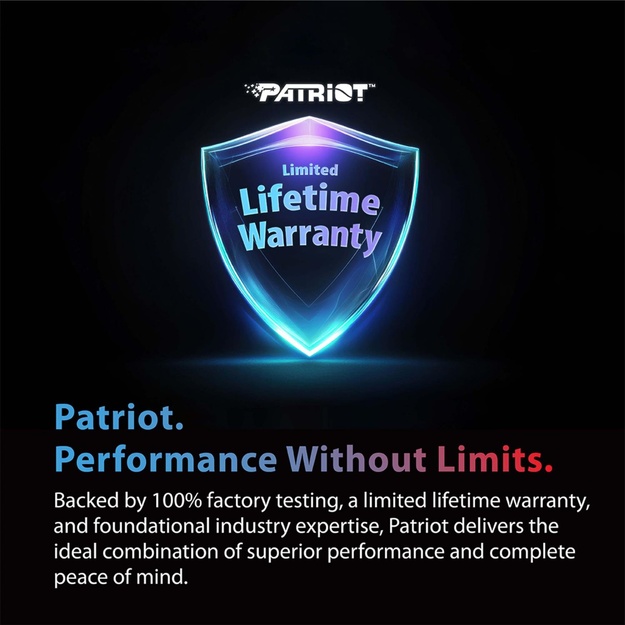 PATRIOT VIPER VENOM 32GB 2x16GB DDR5 6000MT/s Kit EXPO AMD optimized