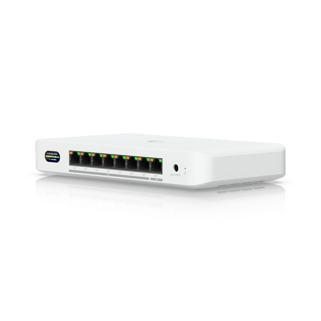 Switch|UBIQUITI|UDB-Switch|7xRJ-45 ports|RJ-45 Ports Type 2.5G Ethernet (100/1000/2500)|1x10G Ethernet (copper) ports quantity|10G support Yes|Power over Ethernet (PoE) Yes|Total Power over Ethernet (PoE) budget 185 W|UDB-SWITCH
