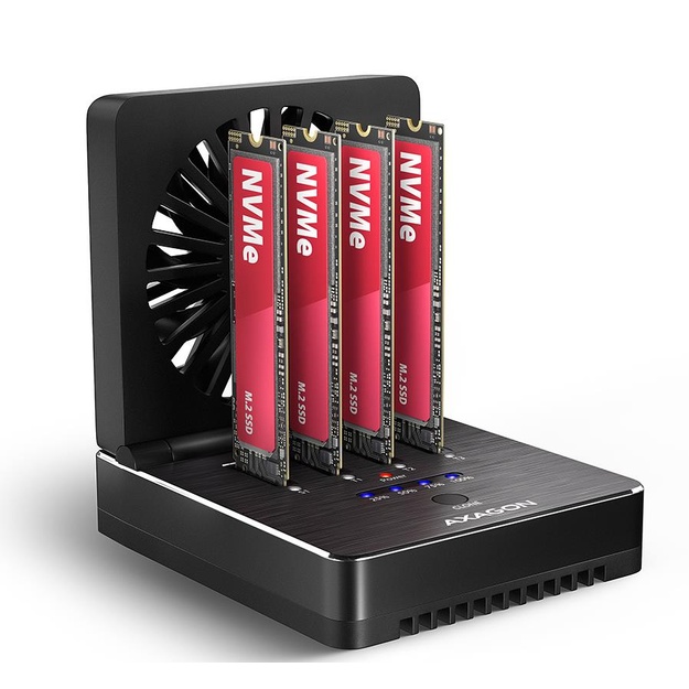 SSD ACC DOCK STATION USB-C/4XM.2 NVME ADSA-M2C44 AXAGON