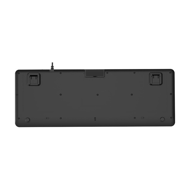 GEMBIRD Slim wired backlight keyboard black US layout