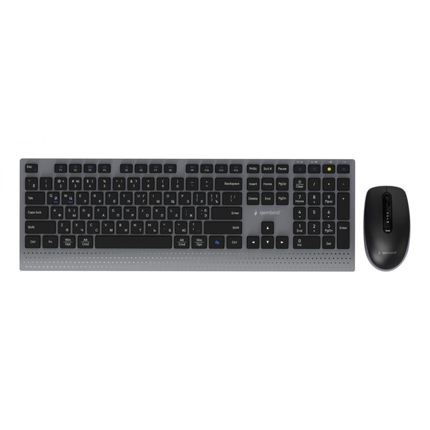 KEYBOARD +MOUSE WRL CYRILLIC/BK KBS-WPS-02-CYRL GEMBIRD