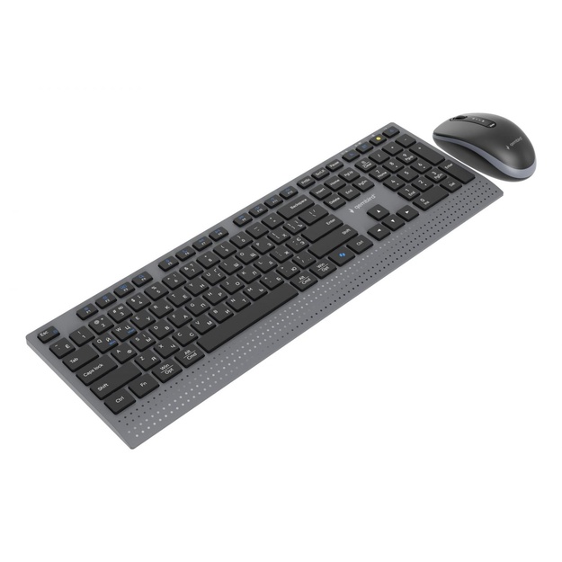 KEYBOARD +MOUSE WRL CYRILLIC/BK KBS-WPS-02-CYRL GEMBIRD