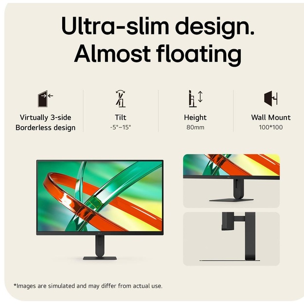 LCD Monitor|LG|27  |3840 x 2160 pixels|4K Ultra HD|Native aspect ratio 16:9|LCD|Flat|27U710B-B