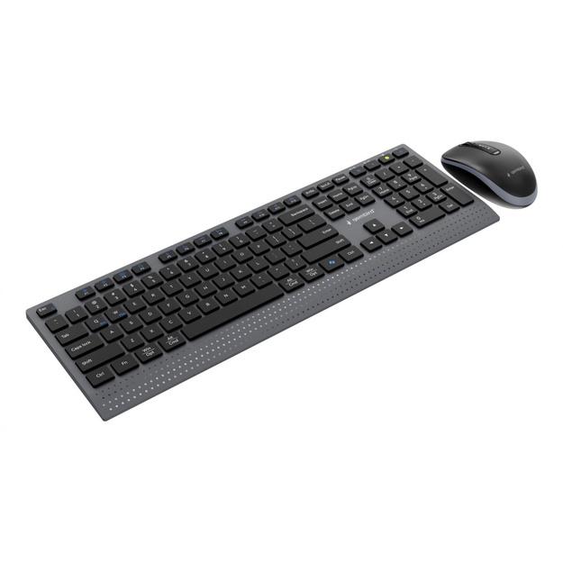 KEYBOARD +MOUSE WRL ENG/BK KBS-WPS-02 GEMBIRD