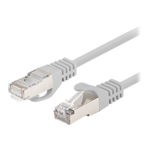 LANBERG Patchcord Cat.6 FTP 3m grey 10-pack