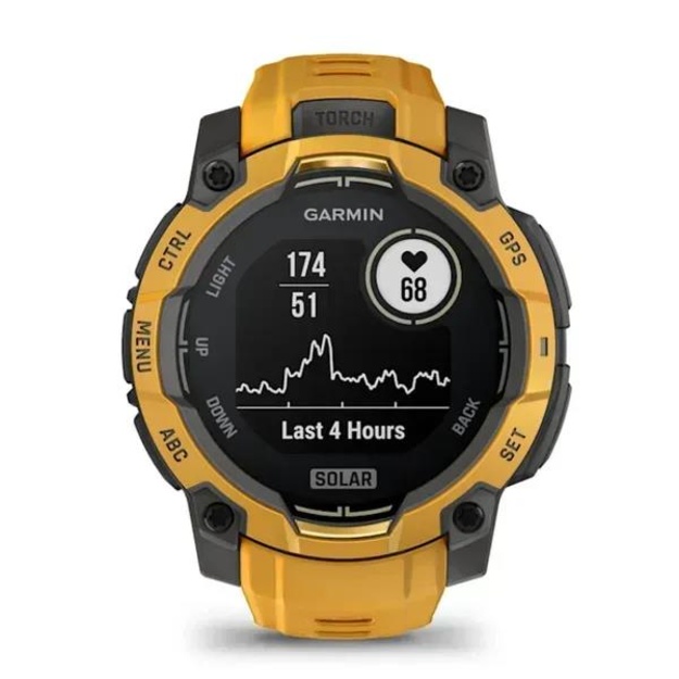 SMARTWATCH INSTINCT 3 SOLAR/SUNBURST 010-02934-02 GARMIN