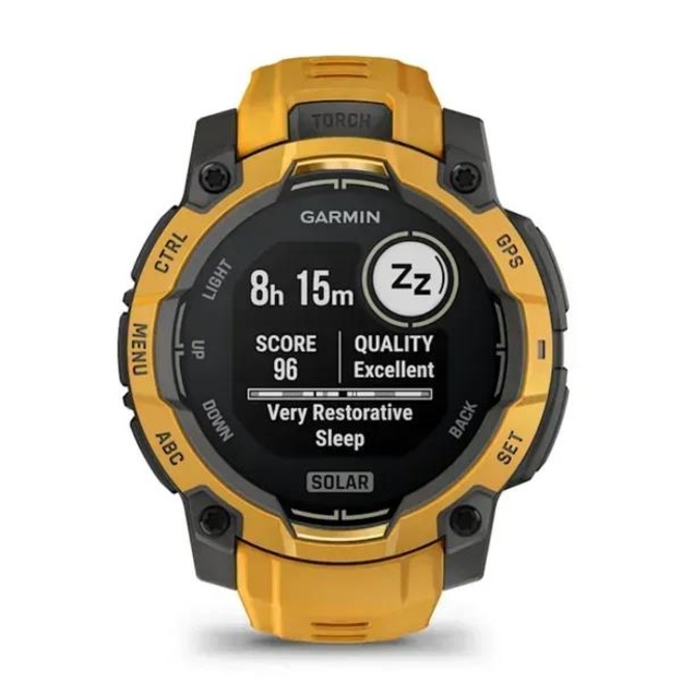SMARTWATCH INSTINCT 3 SOLAR/SUNBURST 010-02934-02 GARMIN
