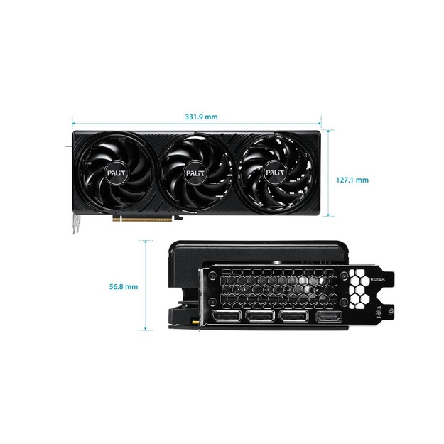 Graphics Card|PALIT|NVIDIA|GeForce RTX 5080|2295 MHz|16 GB|GDDR7|256 bit|PCI Express 5.0|Active|NE75080U19T2-GB2035S