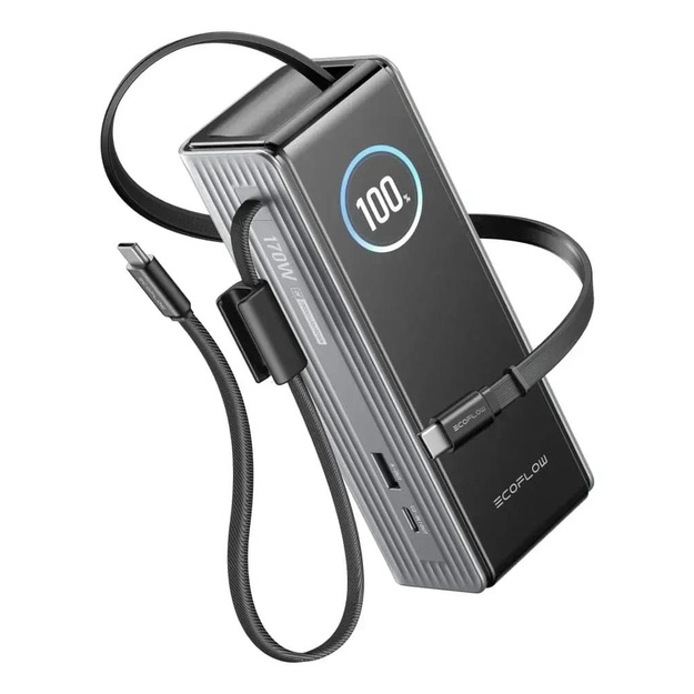 POWER BANK USB 25000MAH RAPID/170W SILVER 5023001030 ECOFLOW