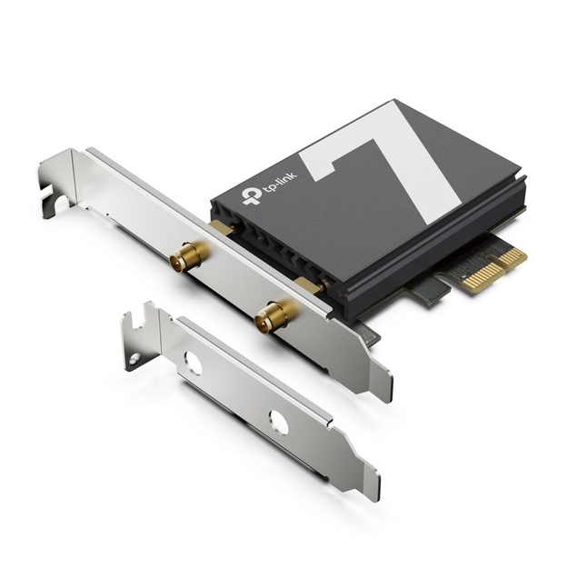 TP-LINK BE9300 Tri-Band Wi-Fi 7 Bluetooth PCI Express Adapter